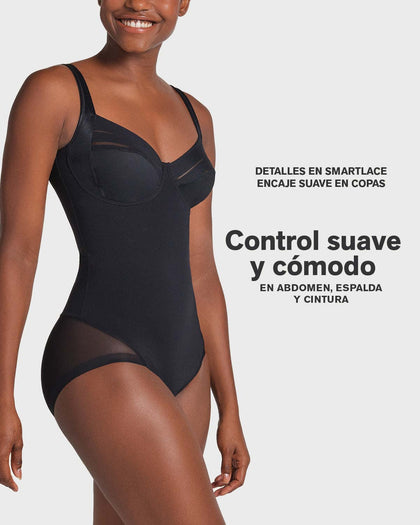 Body de control suave y copas con arco#color_700-negro