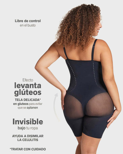Faja body invisible de compresión efecto levanta cola#color_700-negro