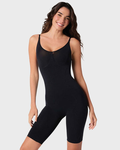 Faja body invisible de compresión efecto levanta cola#color_700-negro