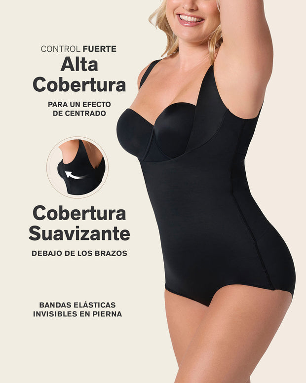 Body faja moldeador de aspecto invisible en glúteos