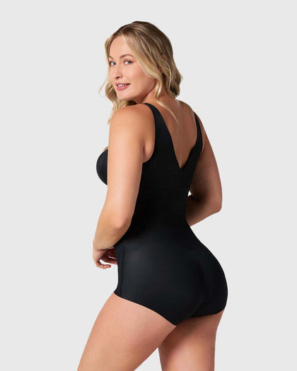 Body faja moldeador de aspecto invisible en glúteos