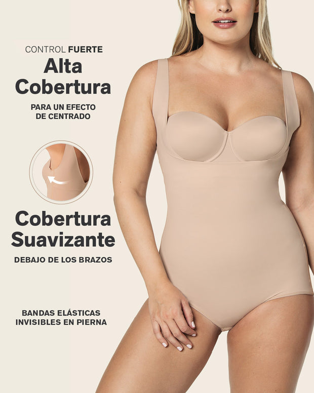 Body faja moldeador de aspecto invisible en glúteos