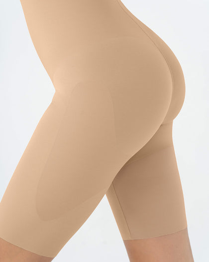 Body busto libre de compresión fuerte y aspecto invisible#color_801-cafe-medio