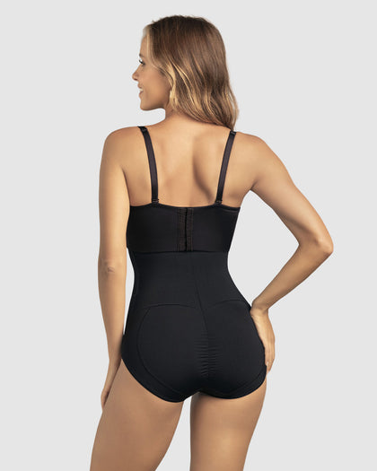 Faja pantalón de compresión y realce de glúteos#color_700-negro