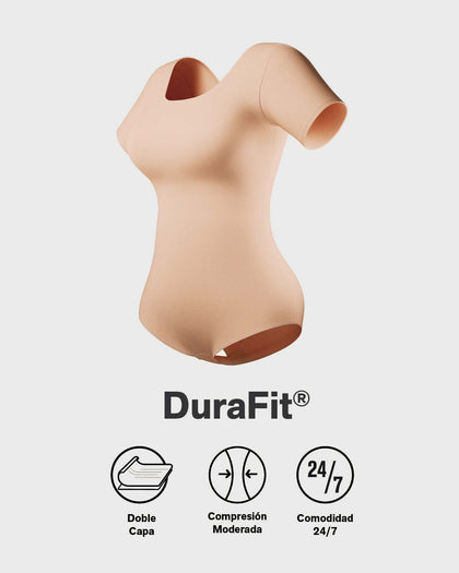 Body de compresión manga corta#color_801-cafe-medio