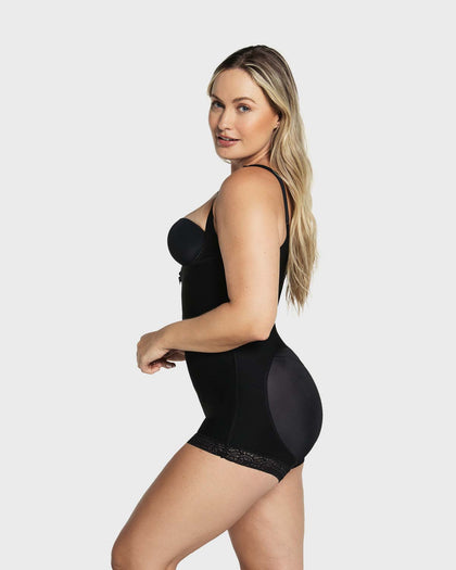 Faja estilo body de compresión fuerte levanta cola