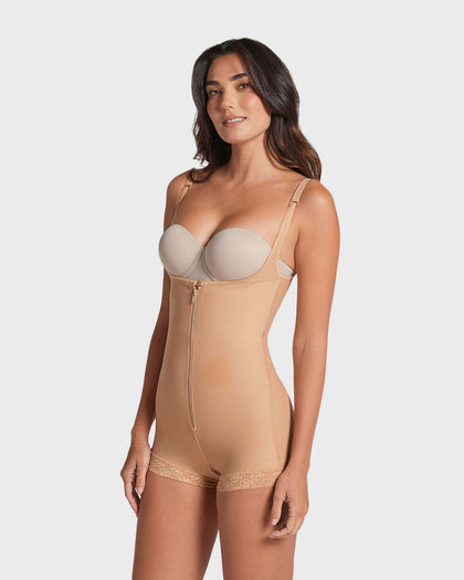 Faja estilo body de compresión fuerte levanta cola