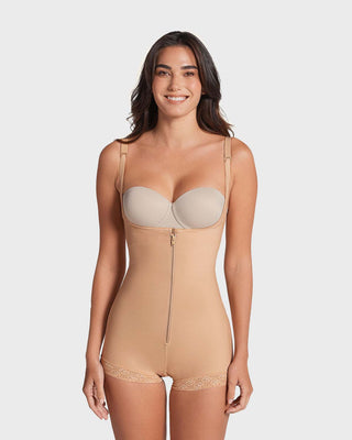 Faja estilo body de compresión fuerte levanta cola#color_880-beige