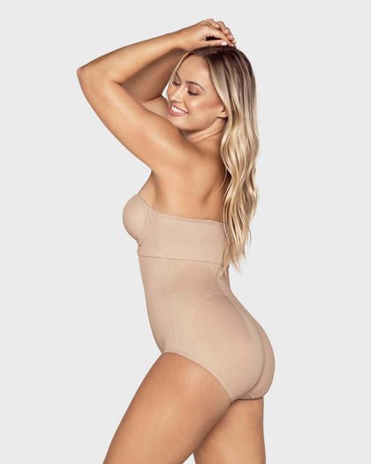 Panty faja levantacolas que reduce y afina tu cintura#color_802-cafe-claro