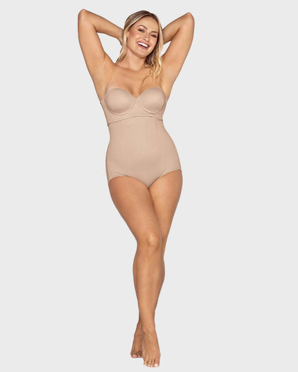 Panty faja levantacolas que reduce y afina tu cintura#color_802-cafe-claro