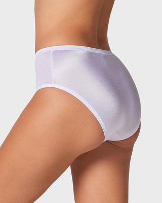 Panty clásico pierna alta con excelente cubrimiento tela suave#color_000-blanco