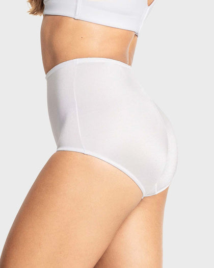 Panty faja clásico de control fuerte#color_000-blanco