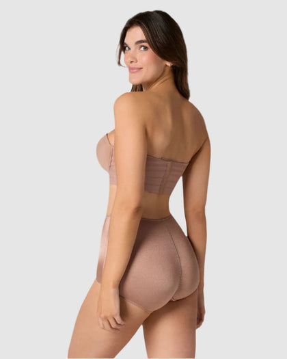 Panty faja clásico de control fuerte#color_857-cafe-medio