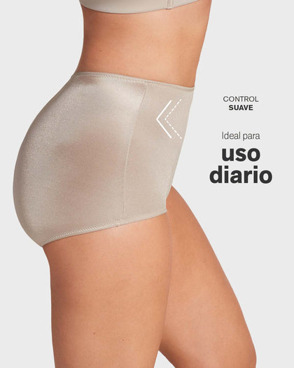 Panty faja clásico de control fuerte#color_000-blanco