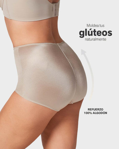 Panty faja clásico de control fuerte#color_802-cafe-claro
