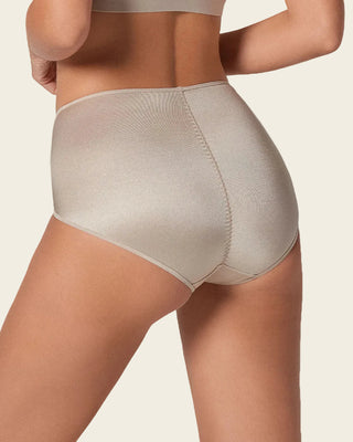 Panty faja clásico con control suave de abdomen#color_802-cafe-claro