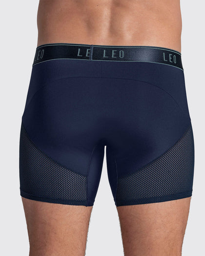 Bóxer medio de secado rápido con mallas transpirables en microfibra