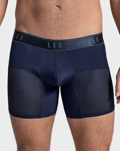 Bóxer medio de secado rápido con mallas transpirables en microfibra