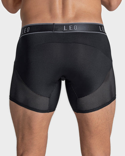 Bóxer medio de secado rápido con mallas transpirables en microfibra
