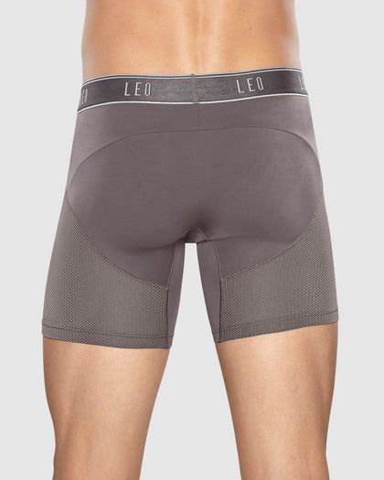 Bóxer medio de secado rápido con mallas transpirables en microfibra#color_702-gris