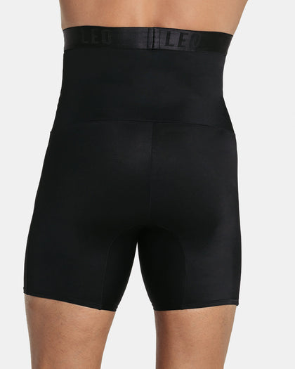 Bóxer de compresión en microfibra dos prendas en una: bóxer y cinturilla