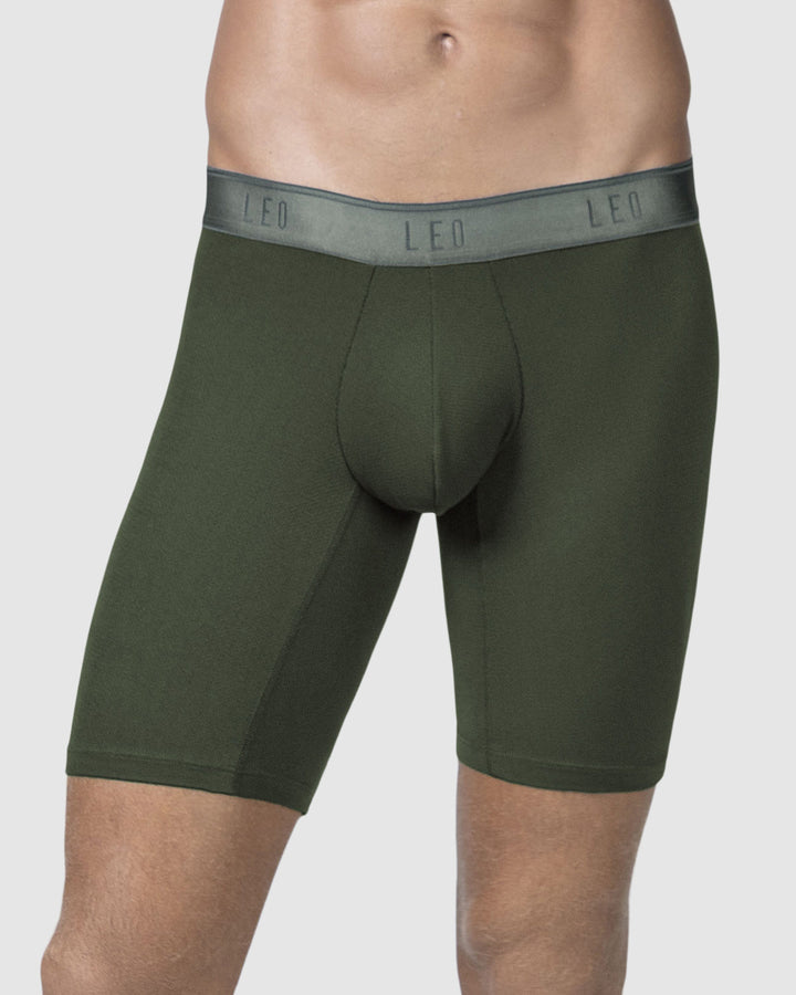 Bóxer largo deportivo de máxima frescura en microfibra