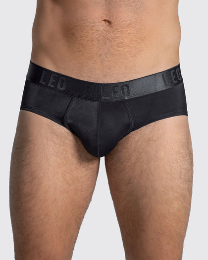 Bóxer brief de aumento de glúteos en microfibra con almohadillas extraibles#color_700-negro