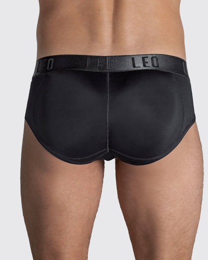 Bóxer brief de aumento de glúteos en microfibra con almohadillas extraibles#color_700-negro