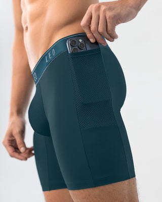 Bóxer deportivo con bolsillo lateral en microfibra#color_620-verde-elastico-verde-claro