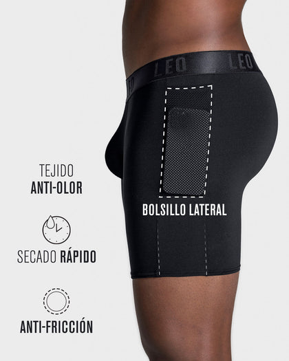 Bóxer deportivo con bolsillo lateral en microfibra#color_776-azul-oscuro