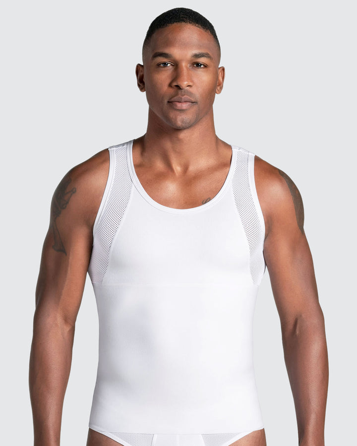 Camiseta manga sisa de compresión fuerte ideal para uso diario con algodón pima