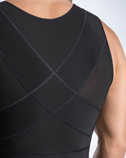 Faja postoperatoria de reducción de abdomen y compresión de muslos en PowerSlim®#color_700-negro