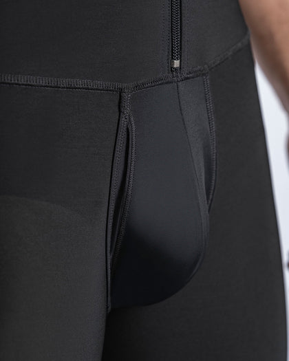 Faja postoperatoria de reducción de abdomen y compresión de muslos en PowerSlim®#color_700-negro