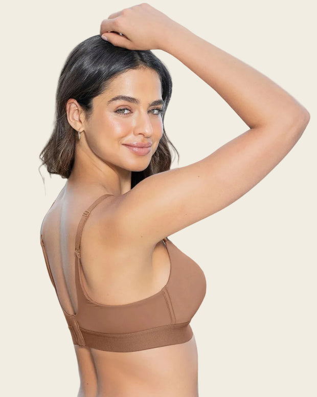 Brasier tipo top ultraliviano con copas internas fijas