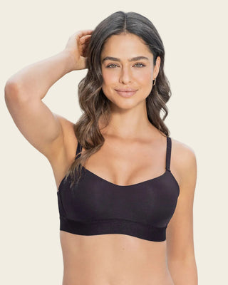 Brasier tipo top ultraliviano con copas internas fijas#color_700-negro