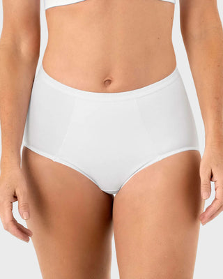 Panty clásico de control suave con excelente modelación#color_000-blanco
