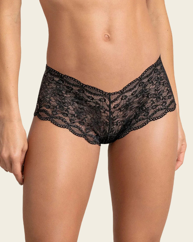 Panty estilo hipster en encaje moderno