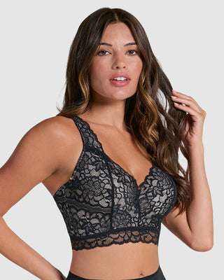 Brasier en encaje ideal para busto pesado Sexy Support#color_700-negro