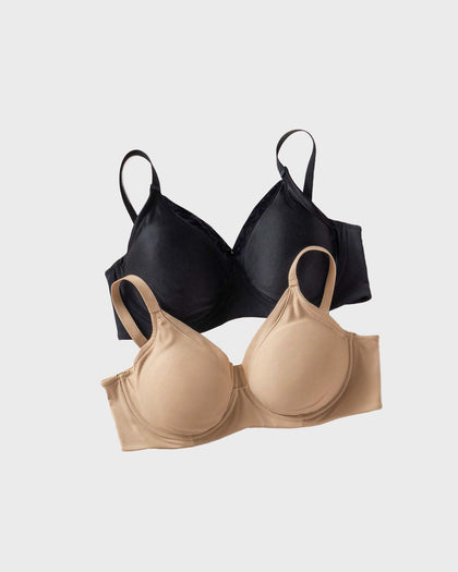 Brasier clásico de soporte con varilla Natural Support#color_700-negro