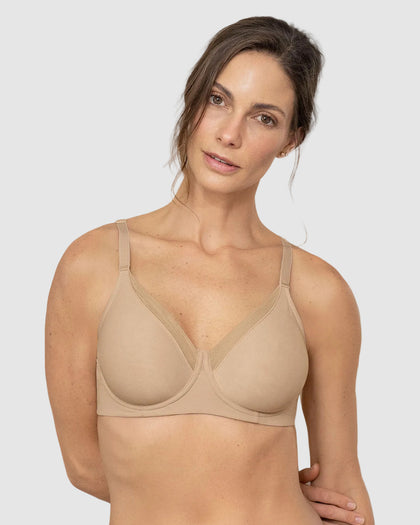 Sostén clásico de soporte con arco Natural Support Leonisa Chile