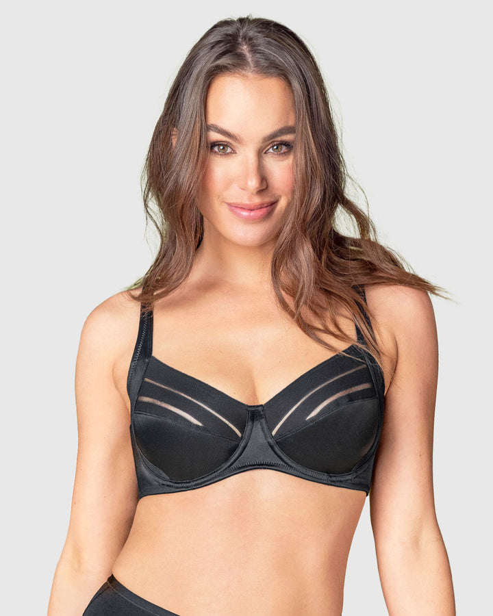 Brasier de buen cubrimiento ideal para busto pesado natural support