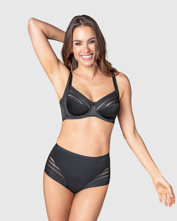 Brasier de buen cubrimiento ideal para busto pesado Natural Support