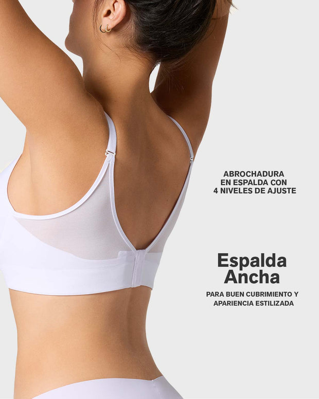 Brasier triangular de realce alto y buen cubrimiento