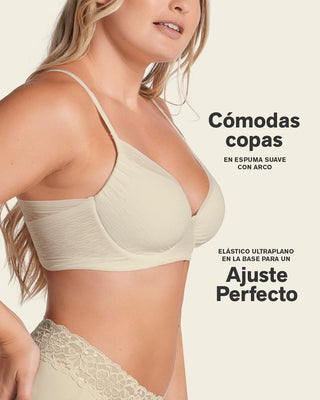 Comfort Fit Brasier con cubrimiento total del busto#color_253-perla