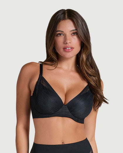 Comfort Fit Brasier con cubrimiento total del busto#color_700-negro