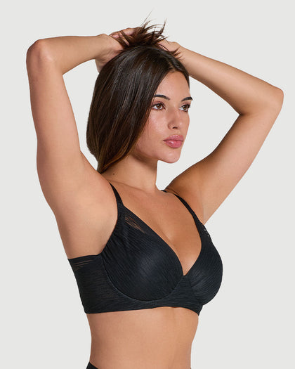 Comfort Fit Brasier con cubrimiento total del busto#color_700-negro