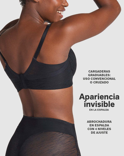 Comfort Fit Brasier con cubrimiento total del busto#color_700-negro