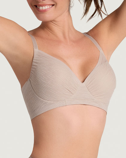 Comfort fit brasier con cubrimiento total del busto#color_802-cafe-claro