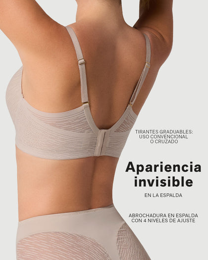 Comfort fit brasier con cubrimiento total del busto#color_802-cafe-claro