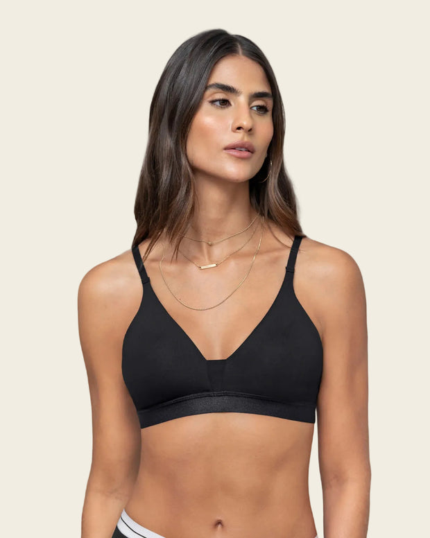 Bralette tipo top ultra cómodo y liviano